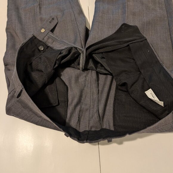 Jos. A. Bank Executive Collection Tailored Fit Glen Plaid Suit Grey 42R - Picture 9 of 16